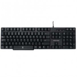 TECLADO ALAMBRICO PERFECT CHOICE ANTIDERRAME CONEXIoN USB NE