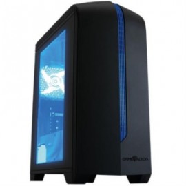 Gabinete Vorago Game Factor CSG500 Micro ATX Acrílico USB Ventilación 120mm Azul