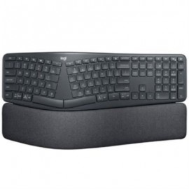 Teclado Logitech Ergo K860 Partido Inalámbrico Español Color Negro