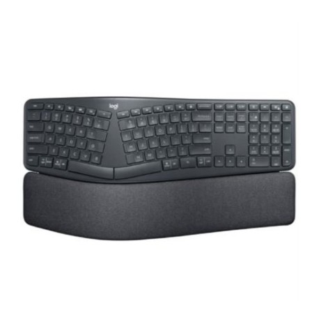 Teclado Logitech Ergo K860 Partido Inalámbrico Español Color Negro