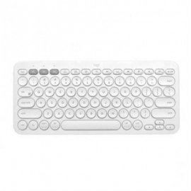 Teclado Logitech K380 Multidispositivo Inalámbrico Color Blanco