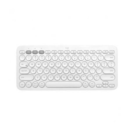 Teclado Logitech K380 Multidispositivo Inalámbrico Color Blanco