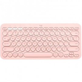 Teclado Logitech K380 Multidispositivo Inalámbrico Color Rosa