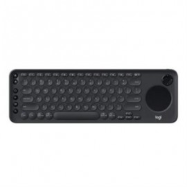 Teclado Logitech K600 TV Inalámbrico Touchpad Color Negro