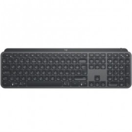 Teclado Logitech MX KEYS Inalámbrico Avanzado con Iluminación Color Negro