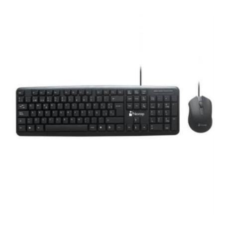 Teclado y Mouse Nextep Alámbrico USB