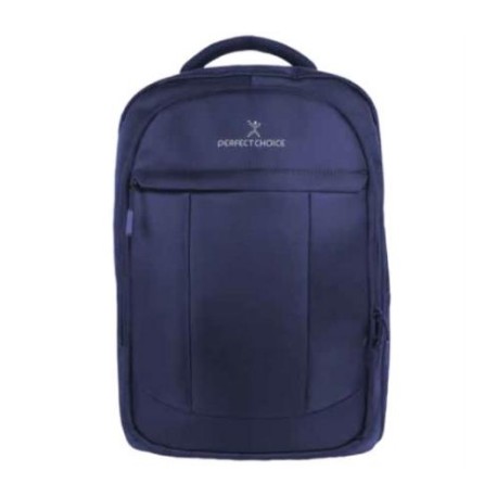 Mochila Perfect Choice Auden Laptop 15.6"-17" Color Azul