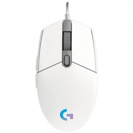 Mouse Logitech G203 Lightsync Gaming 8000 dpi RGB Color Blanco