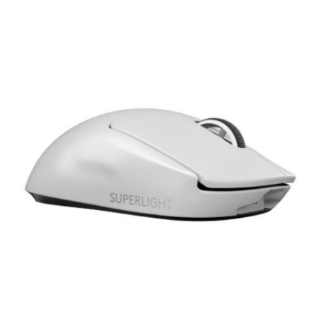 Mouse Logitech Pro X SuperLight 25400 dpi Sensor Hero Color Blanco