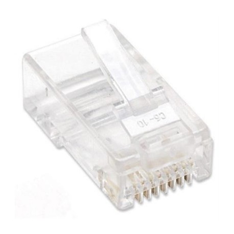 Plug Intellinet RJ45 Cat 5e UTP Multifilar 15 Micras Bote C/100 Pzas