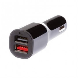 CARGADOR AUTO GRIXX RAPIDO 2X USB 4.5A QUALCOMM 2.0