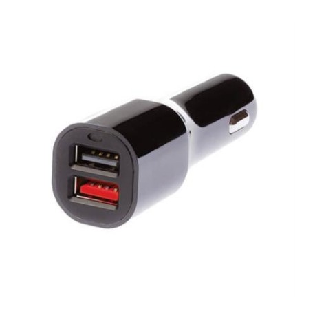 CARGADOR AUTO GRIXX RAPIDO 2X USB 4.5A QUALCOMM 2.0