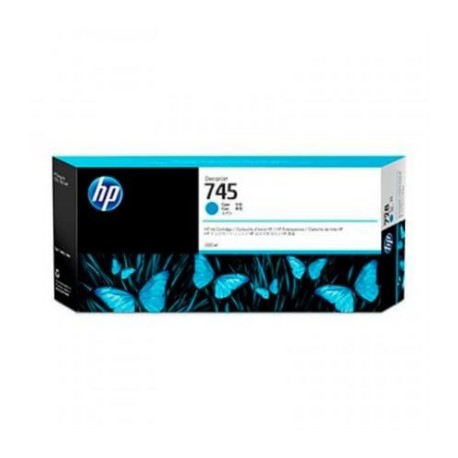 TINTA HP LF 745 DESIGNJET CIAN 300ML