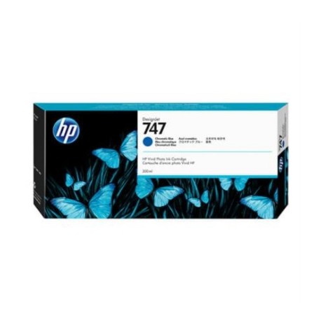 TINTA HP LF 747 AZUL CROMATICO 300 ML