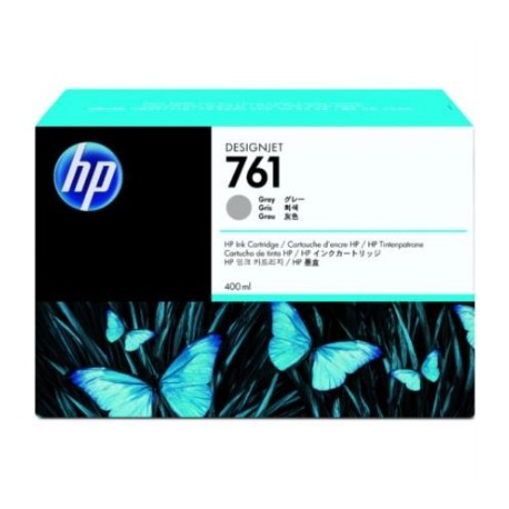 TINTA HP LF 761 GRIS T7100 DESIGNJET 400ML