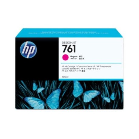 TINTA HP LF 761 MAGENTA T7100 DESIGNJET 400ML