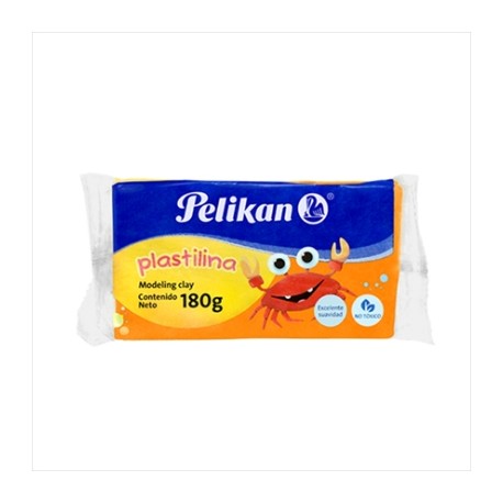 PLASTILINA MARKETA PELIKAN NARANJA 180 GRS