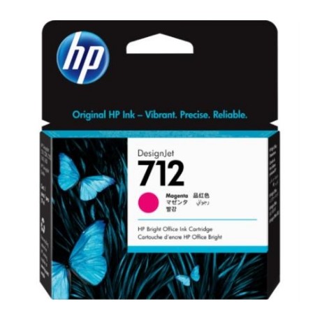 Tinta HP LF DesignJet 712 29ml Color Magenta