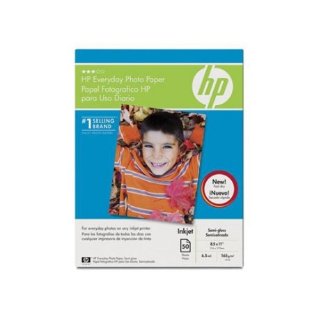 PAPEL HP EVERYDAY SEMI GLOSS PHOTO PAPER A 50HJS