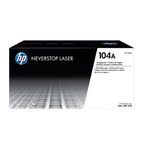 Tambor de Creación de Imágenes Láser Original HP 104A Negro
