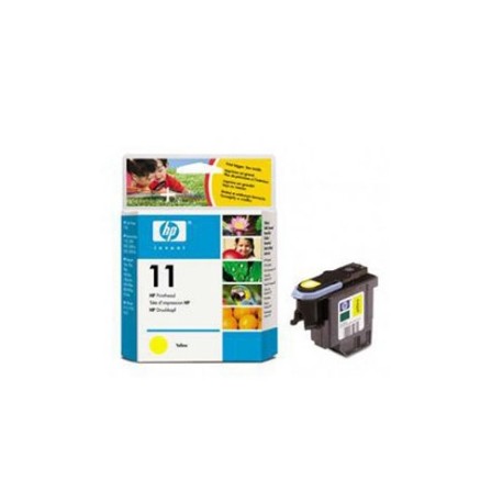 TINTA HP 11 AMARILLO CABEZAL INKJET 2200 2250 DJ 800 500
