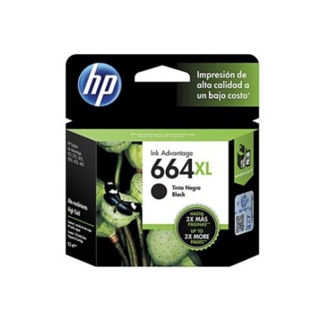 TINTA HP 664XL NEGRO ALTO RENDIMIENTO