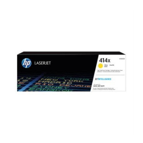 Toner HP 414X Amarillo Original LaserJet Alto Rendimiento