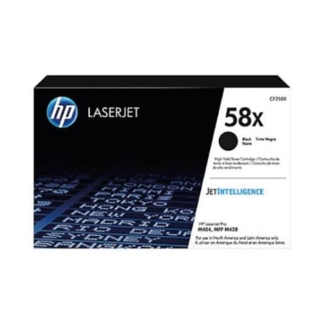 Toner HP 58X Negro Original LaserJet Alto Rendimiento