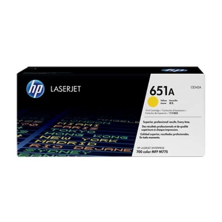 TONER HP 651A AMARILLO