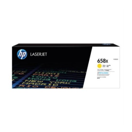 Toner HP 658X Amarillo Original LaserJet Alto Rendimiento