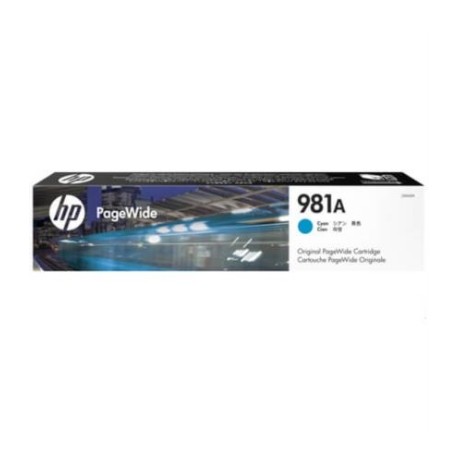 TINTA HP 981A PAGEWIDE CIAN