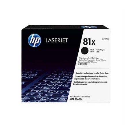 TONER HP 81X LASER NEGRO ALTA CAPACIDAD