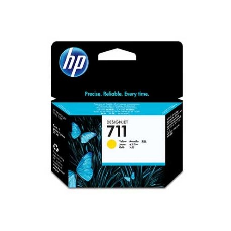 TINTA HP LF 711 AMARILLO 29ML DESIGNJET