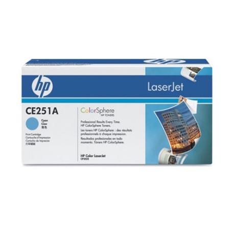 TONER HP CP3525 CM3530 MFP CYAN