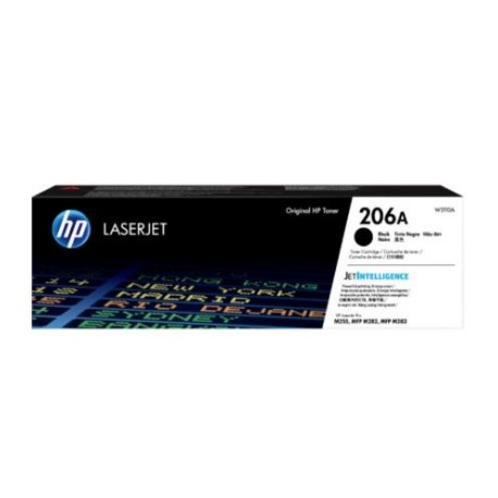 Toner HP LaserJet 206A Original Color Negro.