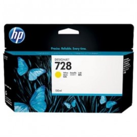 TINTA HP LF 728 DESIGNJET AMARILLO 130ML