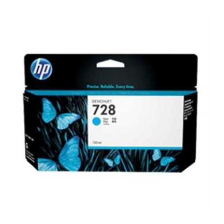 TINTA HP LF 728 DESIGNJET CIAN 300ML