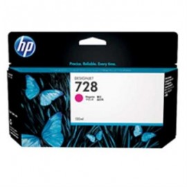 TINTA HP LF 728 DESIGNJET MAGENTA 300ML