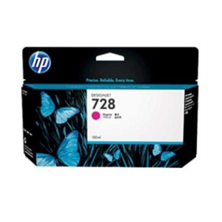 TINTA HP LF 728 DESIGNJET MAGENTA 300ML