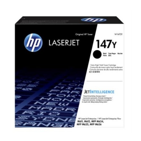 Tóner HP Original LaserJet 147Y Extra Alto Rendimiento 42K Páginas Color Negro