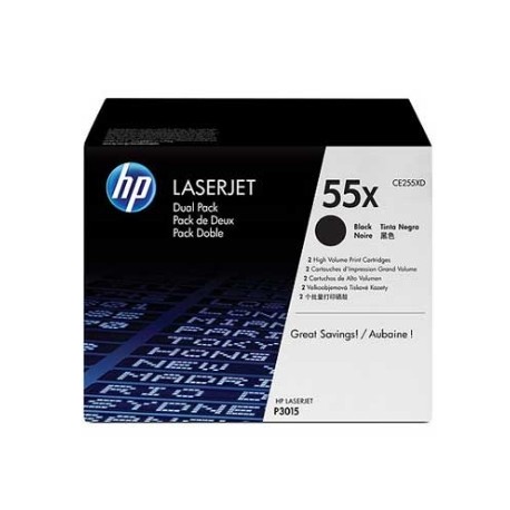 TONER HP P3015 NEGRO DUAL PACK