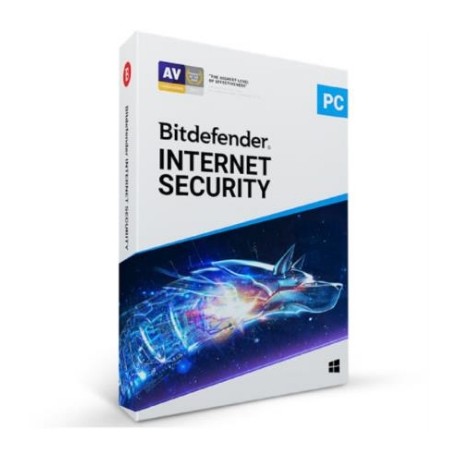 Licencia Antivirus Bitdefender Internet Security 1 Año 1 Usuario Caja