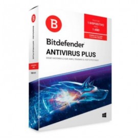 Licencia Antivirus Bitdefender Plus 1 Año 1 Usuario Caja