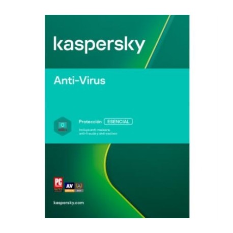 TMKS-186 KASPERSKY ANTI-VIRUS 3 USUARIOS 1 AÑO