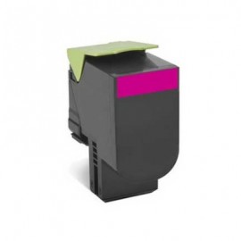 TONER LEXMARK 80C8HM0 MAGENTA ALTO RENDIMIENTO PROGR RETORNO