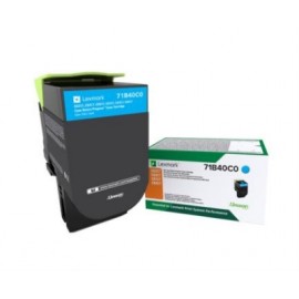 TONER LEXMARK CYAN ALTO RENDIMIENTO CS317/CX317/CS417/CX417