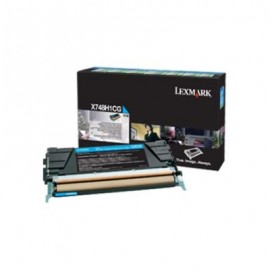 TONER LEXMARK CYAN ALTO RENDIMIENTO PROGRAMA RETORNO PARA X4