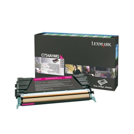 TONER LEXMARK MAGENTA 6K RETURN PROG