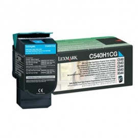 TONER LEXMARK RETURN C540/C543/C544 CYAN ALTO RENDI