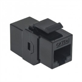 Cople Intellinet Keystone RJ45 Cat5e UTP 8P8C H-H Color Negro